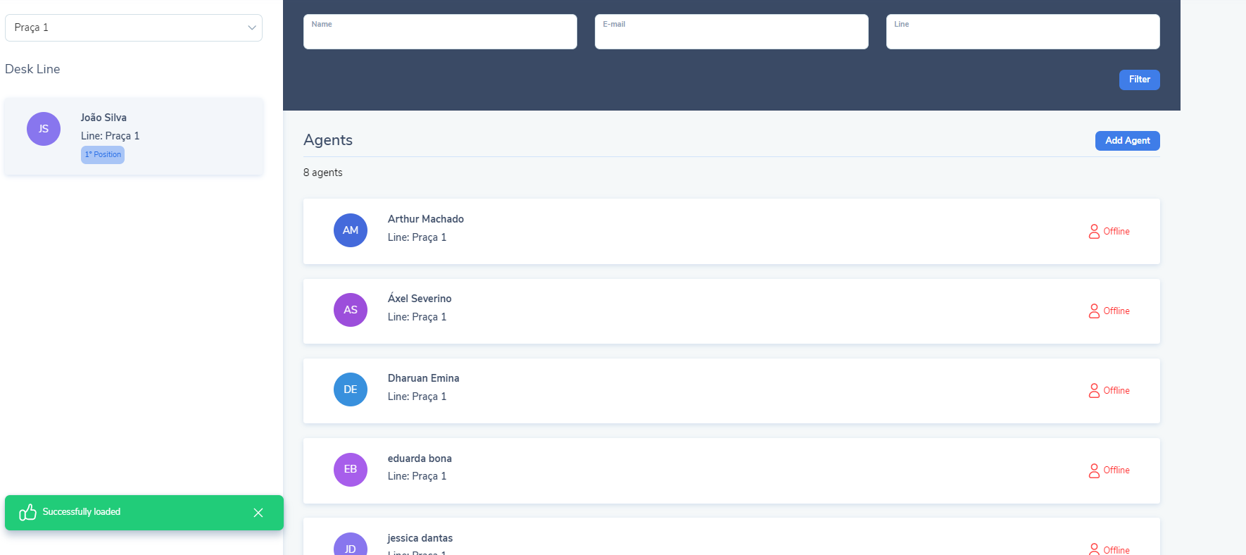 Captura de tela de Queue Assistant 1